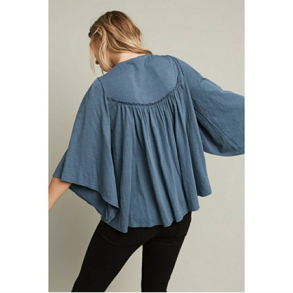 NWT Anthropologie Deletta Beaded Blouse - Picture 2 of 7